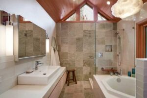 Bathroom designed by Vawn Greany