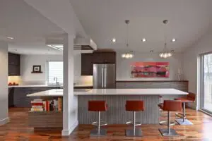 Beacon Hill kitchen designed by Vawn Greany