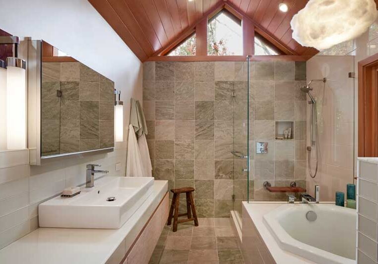 Bathroom designed by Vawn Greany